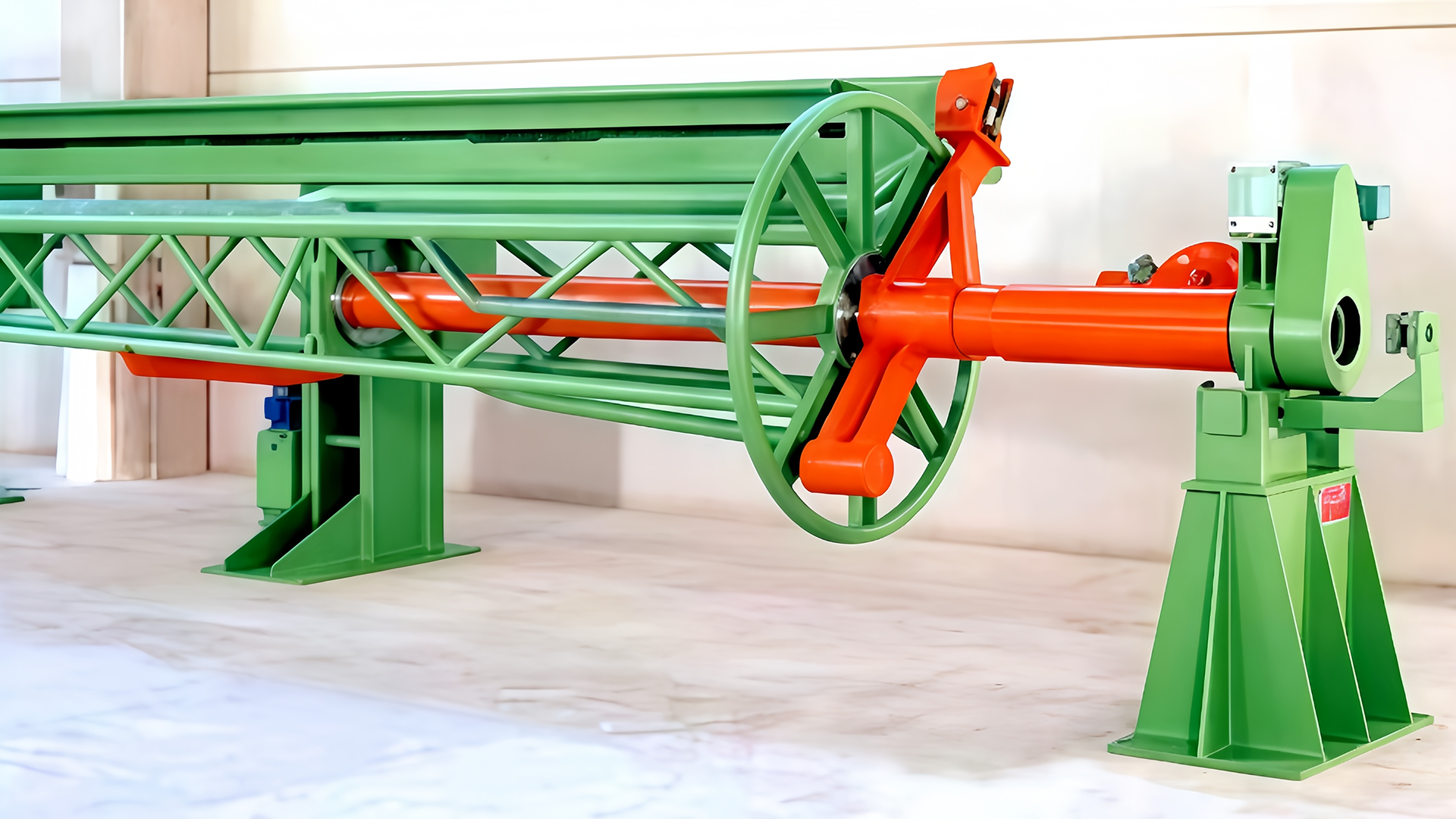 Quo modo filum Redde-off Machina magnas spools vel orbes accommodat dum parvas habeat temporis et laboris requisita?